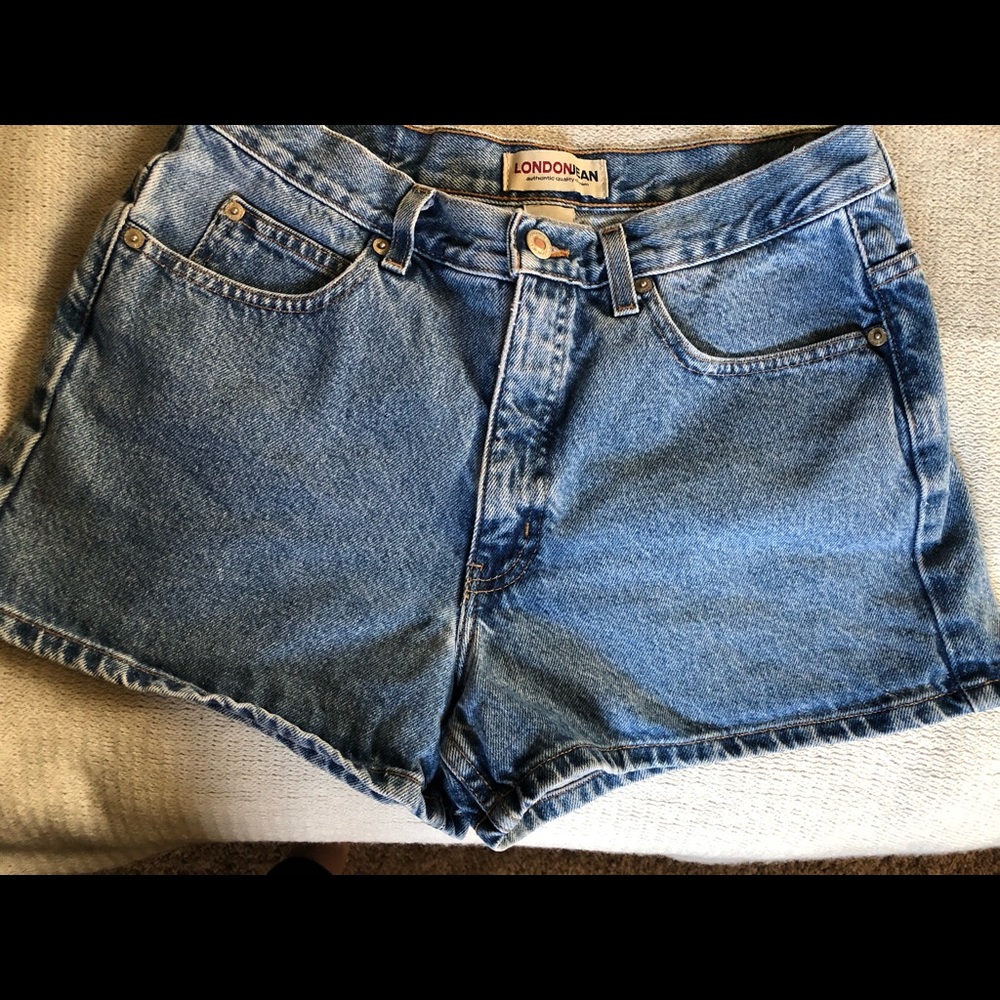 High waisted DENIM short LONDON JEAN